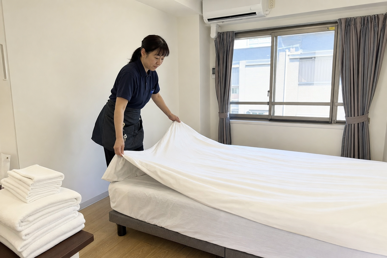 民泊清掃のリネン管理表と在庫回転|欠品を防ぐ必要枚数の計算式